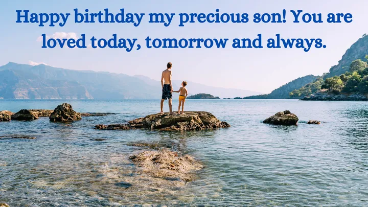 Birthday Captions for Your Son