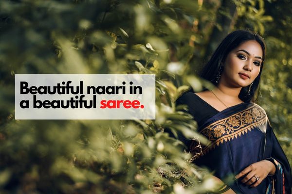 Best Saree Captions