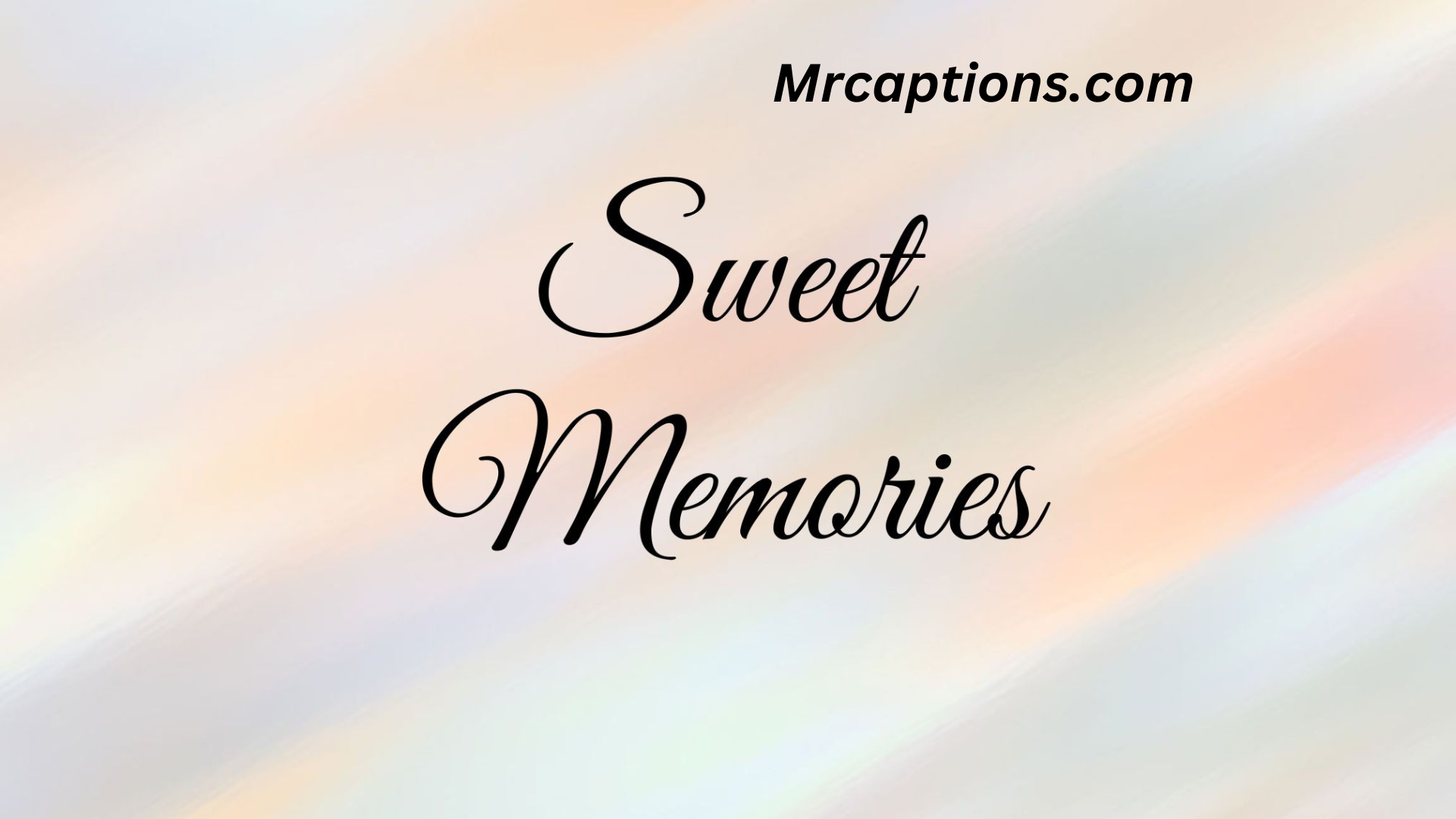 Memories Captions for Instagram